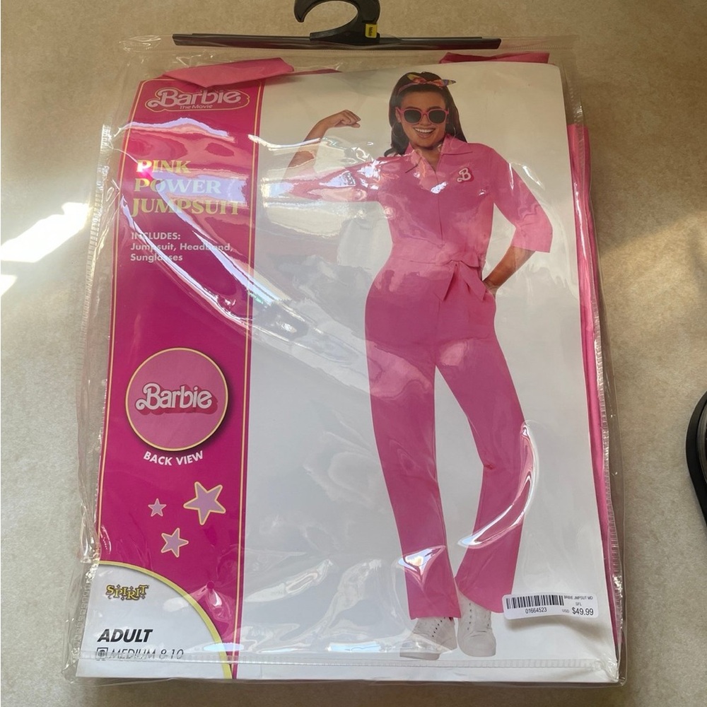 Barbie Vibrant Pink Jumpsuit